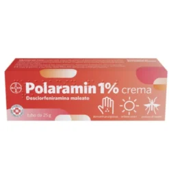 Bayer Polaramin Crema Per Dermatiti Eritemi Prurito e Punture di Insetto con Desclorfeniramina 1%, Tubo 25gr