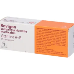 Bayer Rovigon compresse masticabili per la carenza di vitamine A ed E, 30 compresse