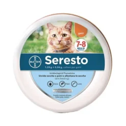 Bayer Seresto Gatti 1.25 g + 0.56 g Collare Contro Pulci E Zecche