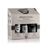 B Barber Kit Rituale Barba - Cofanetto per detergere, idratare e profumare la barba, 3 pezzi