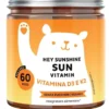 Bears with Benefits Vitamina del Sole D3 - Integratore per il sistema immunitario, 60 caramelle