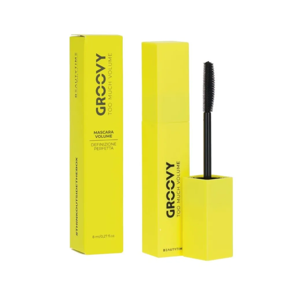 Beautytime Groovy Mascara Volume e Definizione, 8ml