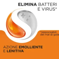Benagol Pastiglie con Vitamina C Gusto Arancia Antisettico del Cavo Orale, 24 Pastiglie