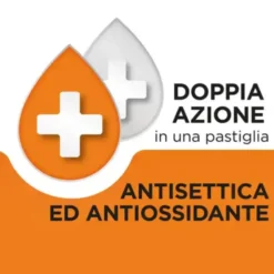Benagol Pastiglie con Vitamina C Gusto Arancia Antisettico del Cavo Orale, 24 Pastiglie