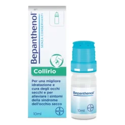 Bepanthenol Collirio Soluzione lubrificante senza conservanti per la secchezza oculare, 10 ml