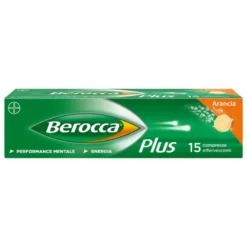 Berocca Plus Integratore Vitamine Minerali Energia e Concentrazione, 15 Cpr Eff
