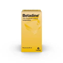 Betadine 10% Iodopovidone Soluzione Cutanea Disinfettante, 50ml