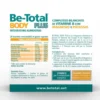 Be-Total Body Plus - Integratore di vitamine B, magnesio e potassio per l'energia, 20 bustine