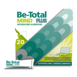 Be-Total Mind Plus - Integratore alimentare per la stanchezza mentale, 20 bustine orosolubili