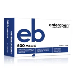 Bioartis Enteroben 500 Miliardi Integratore Alimentare, 10 Stick Pack
