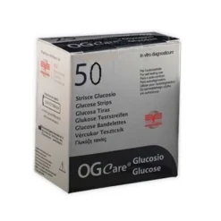 Biochemical Ogcare Strisce Misurazione Glicemia, 50 Pezzi
