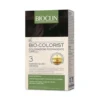 Bioclin Bio-Colorist 3 Castano Scuro - Kit di colorazione permanente per capelli, 1 kit