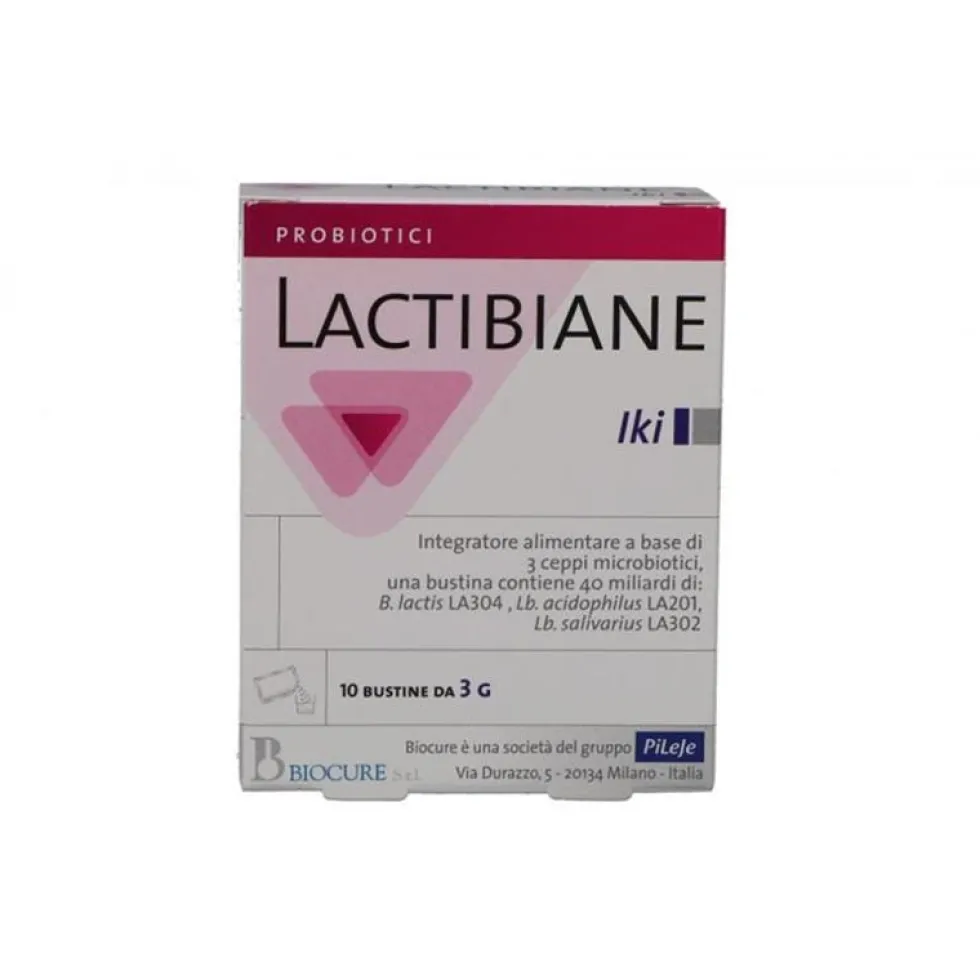 Biocure Lactibiane Iki Integratore Probiotici 10 Bustine Da 3 g