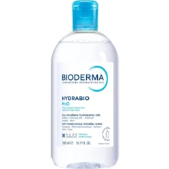 Bioderma Hydrabio H2O - Acqua micellare idratante e struccante per il viso e gli occhi, 500 ml