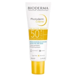 Bioderma Photoderm - Creme SPF50+ Protezione Solare Pelle Sensibile Secca, 40ml