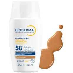 Bioderma Photoderm - XDefense Ultra-Fluid SPF50+ Tinta 04 Protezione Solare Colorata, 40ml