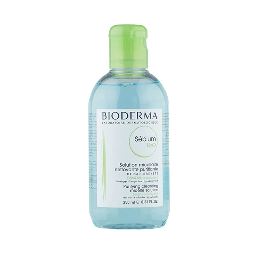 Bioderma Sebium - H2O Soluzione Micellare Pelle Mista Grassa, 250ml