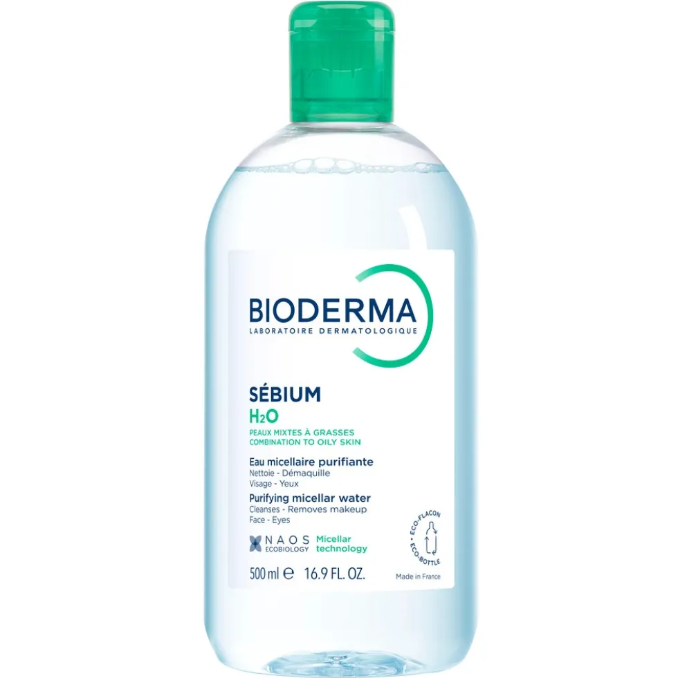 BIODERMA Sebium H2O Soluzione Micellare Detergente Struccante Pelle Mista 500 ml