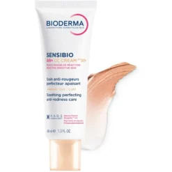 Bioderma Sensibio AR+ CC Cream SPF50+ Light Trattamento Quotidiano Colorato Chiaro, 40ml