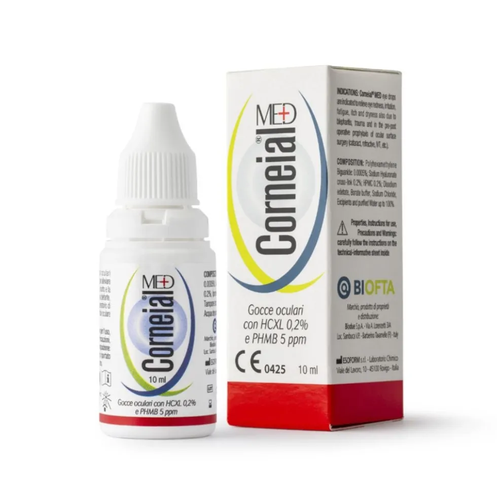 Biofta Corneilad Med Gocce Oculari per Arrossamento e Irritazione, 10ml