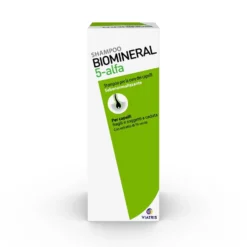 Biomineral 5-Alfa Shampoo Trattante Sebonormalizzante Capelli Fragili, 200ml