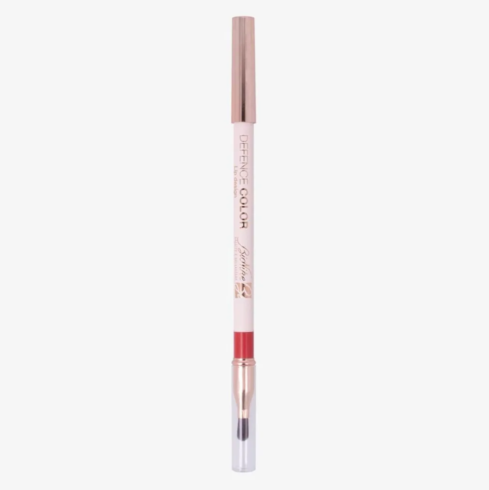 BioNike Defence Color Lip Design 208 Rouge Brique - Matita labbra a lunga tenuta 8h, 1 pezzo