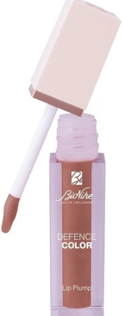 BioNike Defence Color Lip Plump 02P - Gloss volumizzante in gel per rimpolpare le labbra, 4,5 ml