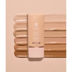 Bionike Defence Color Mat Velvet Fondotinta Opacizzante per Pelle Grassa Mista Sensibile Allergica Colore 03 Sand, 30ml