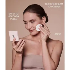 Bionike Defence Color Second Skin Fondotinta Compatto in Crema per Pelle Sensibile e Intollerante Colore 02 Vanilla, 10g