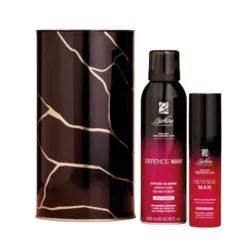 Bionike Defence Man - Cofanetto viso lenitivo e rivitalizzante, schiuma 200 ml e crema gel 50 ml