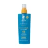 Bionike Defence Sun - Latte Spray Solare SPF15 Protezione Media per Pelle Sensibile, 200ml