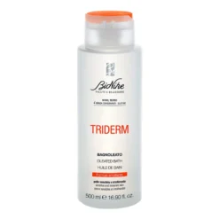 Bionike Triderm - Bagnoleato Olio da Bagno Pelle Sensibile e Intollerante, 500ml
