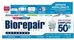 Biorepair Advanced Protezione Completa 50+ - Dentifricio con il MicroRepair e i probiotici, 75 ml