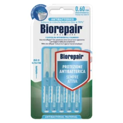 Biorepair Scovolino Interdentale Antibatterico Cilindrico Ultra-Fine, 5scovolini