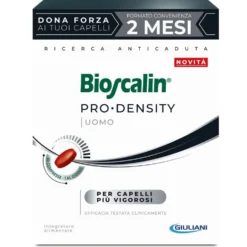 Bioscalin Pro-Density Uomo - Integratore Alimentare Capelli Vigorosi, 60 compresse