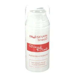 Bioseven LineaD - Crema Piedi Nutriente e Idratante, 100ml