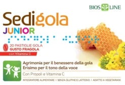 Bios Line Apix Propoli Sedigola Junior - Apix integratore alimentare per la gola, 20 pastiglie