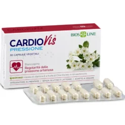 Bios Line CardioVis Pressione - Integratore Alimentare regolarità pressione arteriosa, 30 Capsule Vegetali