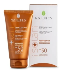 Bios Line Nature's I Solari Crema Solare Viso Corpo SPF50 Protezione Alta 150ml