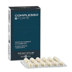 Bios Line Principium Complesso B Forte - Integratore b forte 24 per l'energia, 24 capsule vegetali