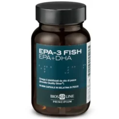 Bios Line Principium EPA 3 Fish - integratore di Omega 3 per il benessere cardiaco, 90 mini capsule