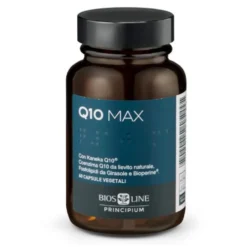 Bios Line Q10 Max - Integratore antiossidante e per il microcircolo, 60 capsule vegetali