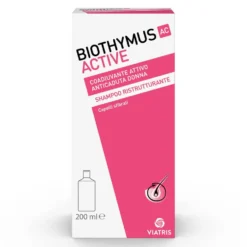 Biothymus AC Active - Shampoo Ristrutturante Anticaduta Capelli Donna, 200ml
