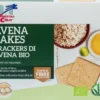 BiotoBio Crackers di avena biologici - Crackers senza lievito per uno spuntino o un aperitivo, 250 g