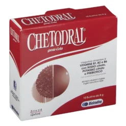 Biotrading Chetodral - integratore per l'infanzia, 10 bustine da 8 g
