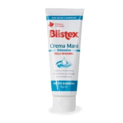 Blistex Crema Mani Intensiva Pelli Sensibili Tubo, 75 ml