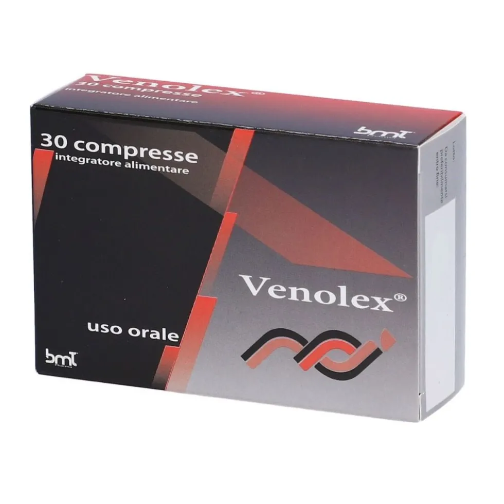 BMT Pharma Venolex Integratore Alimentare Sistema Circolatorio, 30 Compresse