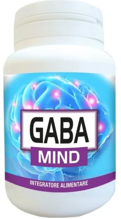 Bodyline Gaba Mind - Integratore alimentare per il rilassamento e il sonno, 60 compresse da 850 mg