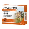 Boehringer Frontpro Antiparassitariio Orale per Cani 4-10Kg, 3 compresse