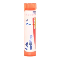 Boiron Apis Mellifica 7CH - Granuli omeopatici per le punture d'insetto e le allergie, 80 granuli